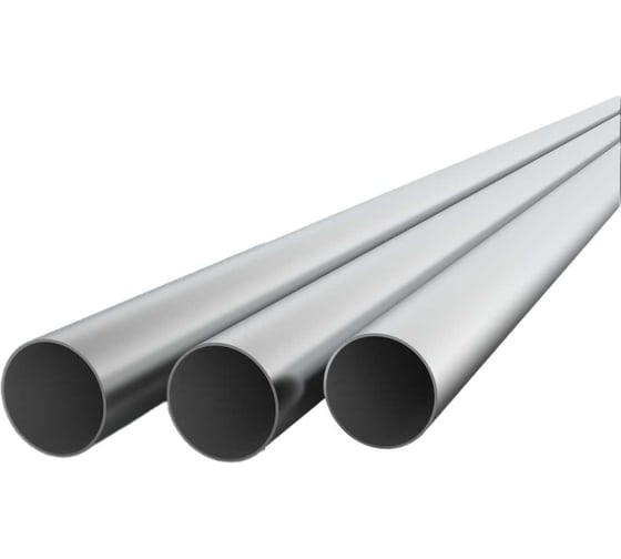 Изображение товара Труба круглая алюминиевая Диал 2000х10x1 мм, 3 штуки в комплекте 4687206814776