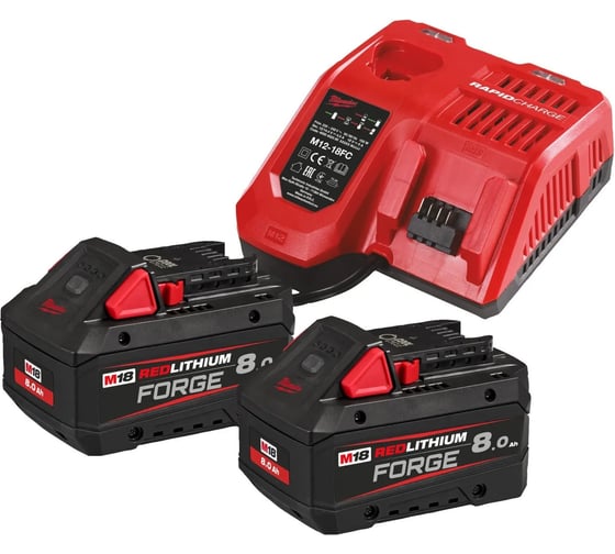 Изображение товара Энергокомплект Milwaukee M18 FORGENRG-802 4933498612