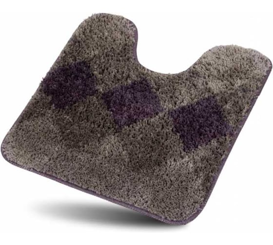 Изображение товара Коврик в туалетную комнату JOY HOME 50x50 HY-C19003 Мартина серый 14748