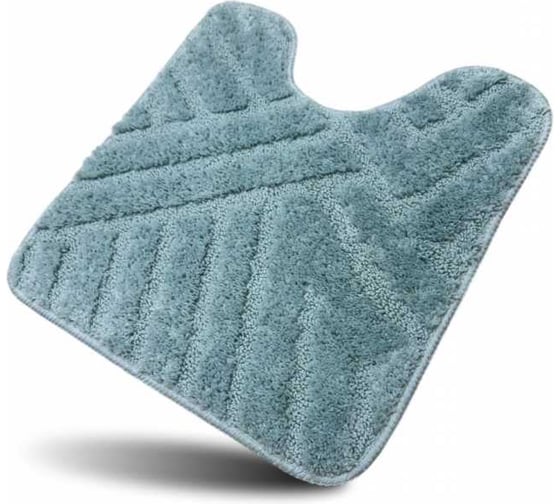 Изображение товара Коврик в туалетную комнату JOY HOME 50x50 HY2310009-3 Кьяра голубой 14751