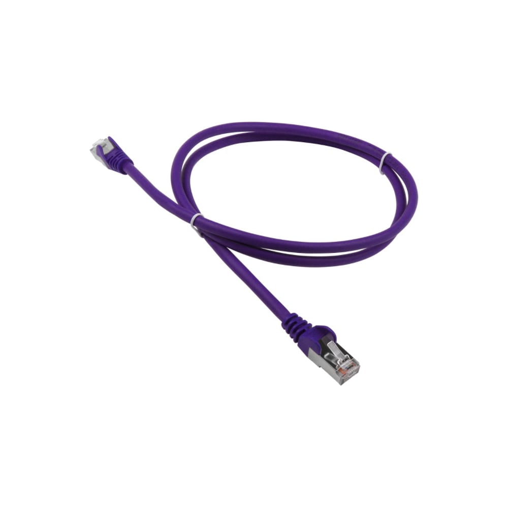 Изображение товара Патч-корд LANMASTER 2.0 м LSZH FTP категория 5e фиолетовый