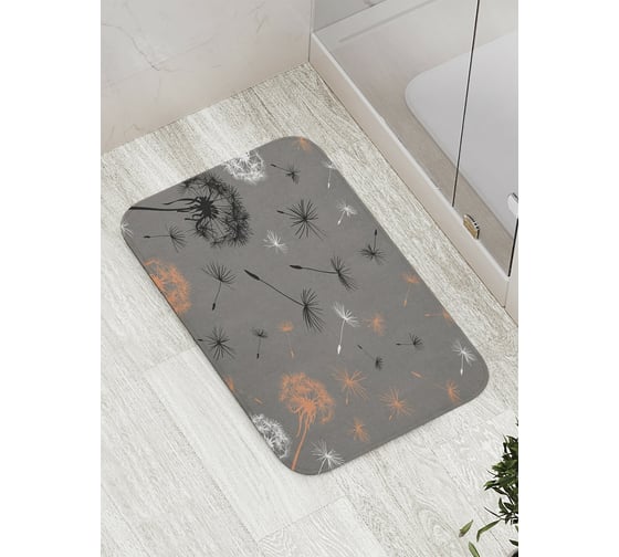 Изображение товара Коврик противоскользящий JoyArty "Полет одуванчика" для ванной, сауны, бассейна, bath_7941