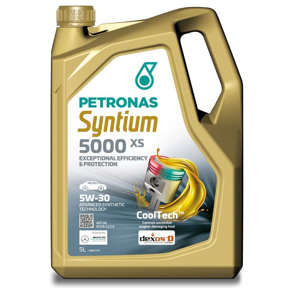 Изображение товара Моторное масло PETRONAS SYNTIUM 5000 XS синт. 5W30, 5 л. (MADE IN ITALY) 70956M12EU