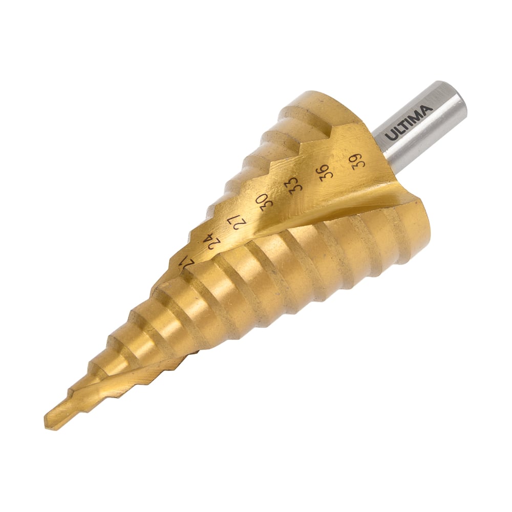 Изображение товара Сверло ступенчатое ULTIMA 4-39 мм 13 ступеней Р6М5
