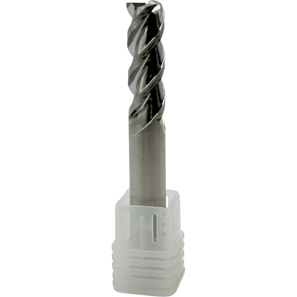 Изображение товара Фреза концевая твердосплавная TORNERI для обработки алюминия ф 10 мм