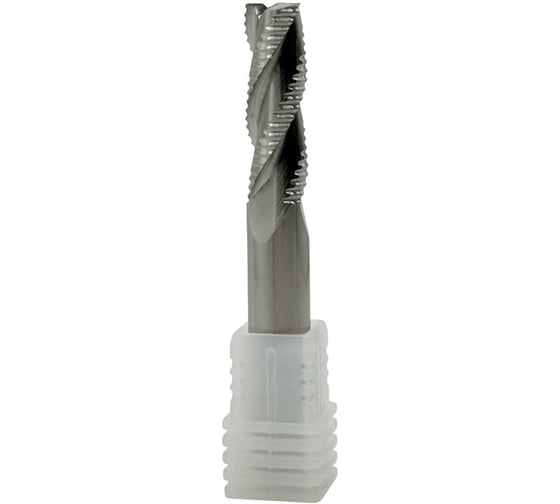 Изображение товара Фреза концевая твердосплавная обдирочная TORNERI ц/х ф 8.0x24x60 мм z=3, по алюминию Т026134