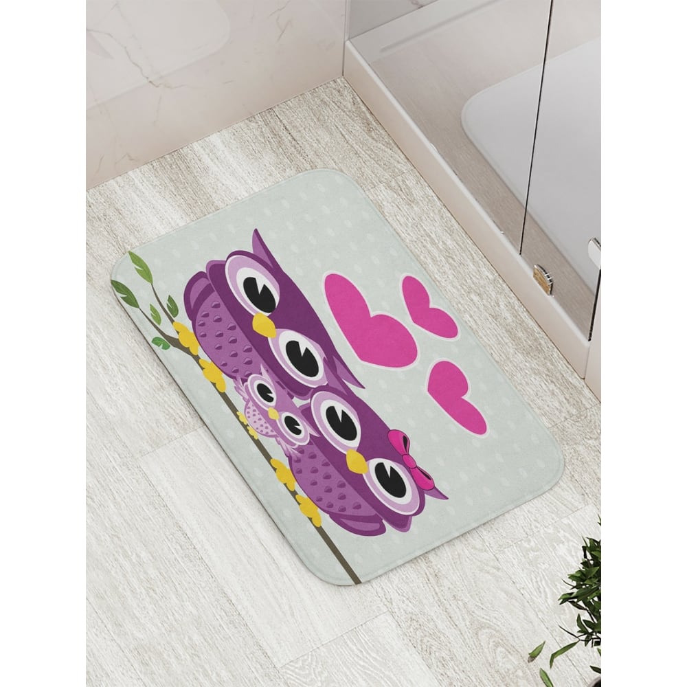 Противоскользящий коврик для ванной, сауны, бассейна JOYARTY - bath_10823