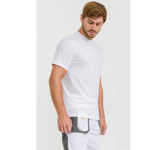 Изображение товара Мужская футболка DOWELL цвет белый, размер M D83403-M