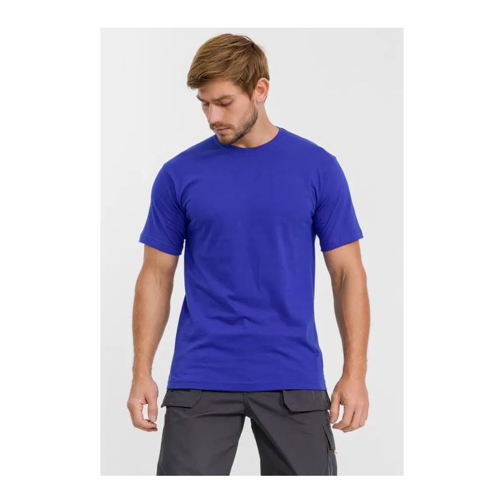 Изображение товара Мужская футболка DOWELL синий цвет размер XL натуральный хлопок