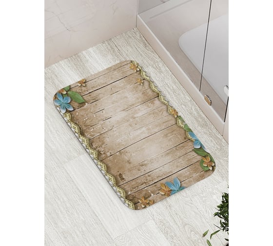 Изображение товара Коврик противоскользящий JoyArty "Роскошное творение" для ванной, сауны, бассейна, bath_14156