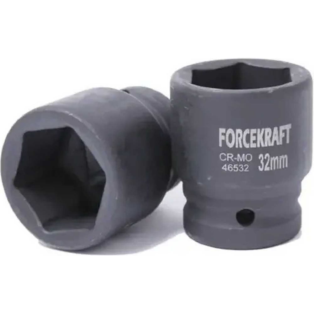 Изображение товара Ударная головка Forcekraft 22мм 3/4 дюйма торцевая, CrMo FK-46522