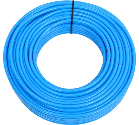 Изображение товара Трубка полиуретановая синяя PI TOOLS PU8-6-50, бухта 50 м, прямая до 8 бар, Арт. 1512