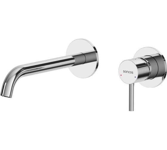 Изображение товара Смеситель для раковины Sancos Etna с внутренней частью, хром SC9004CH