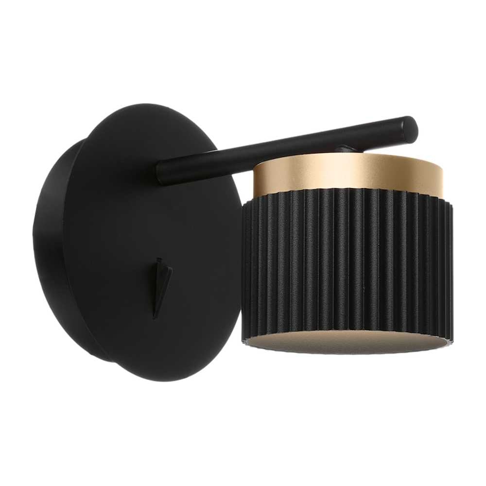 Изображение товара Настенный светильник WOLTA MUSE под лампу GX53, Черный/Золото WSL-GX53/W19BG