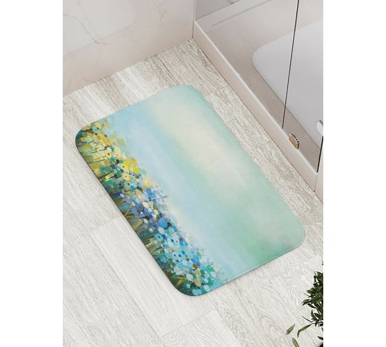 Изображение товара Коврик противоскользящий JoyArty "Цветочный ковер" для ванной, сауны, бассейна, bath_21141