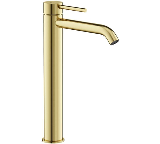 Изображение товара Смеситель для раковины Sancos Etna высокий брашированное золото, PVD покрытие, арт. SC9002BG