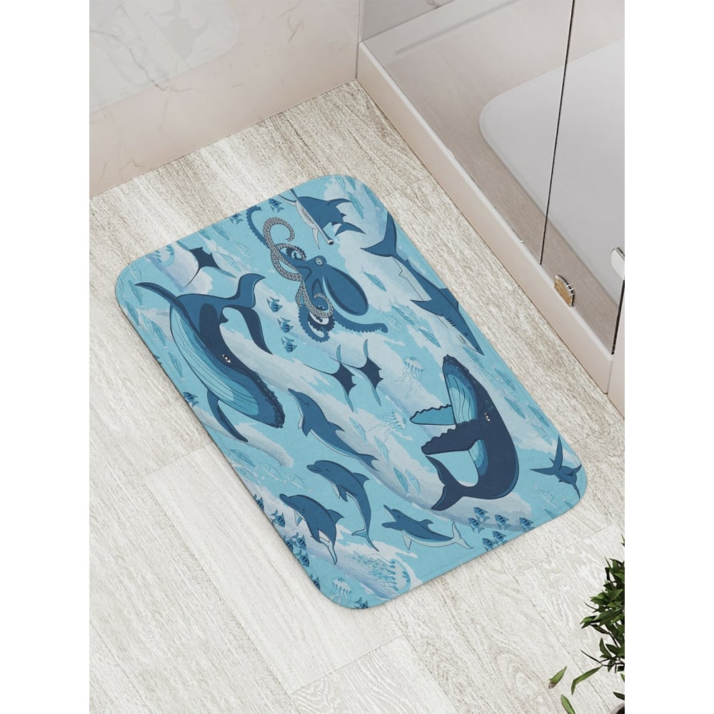 Противоскользящий коврик для ванной, сауны, бассейна JOYARTY - bath_19815