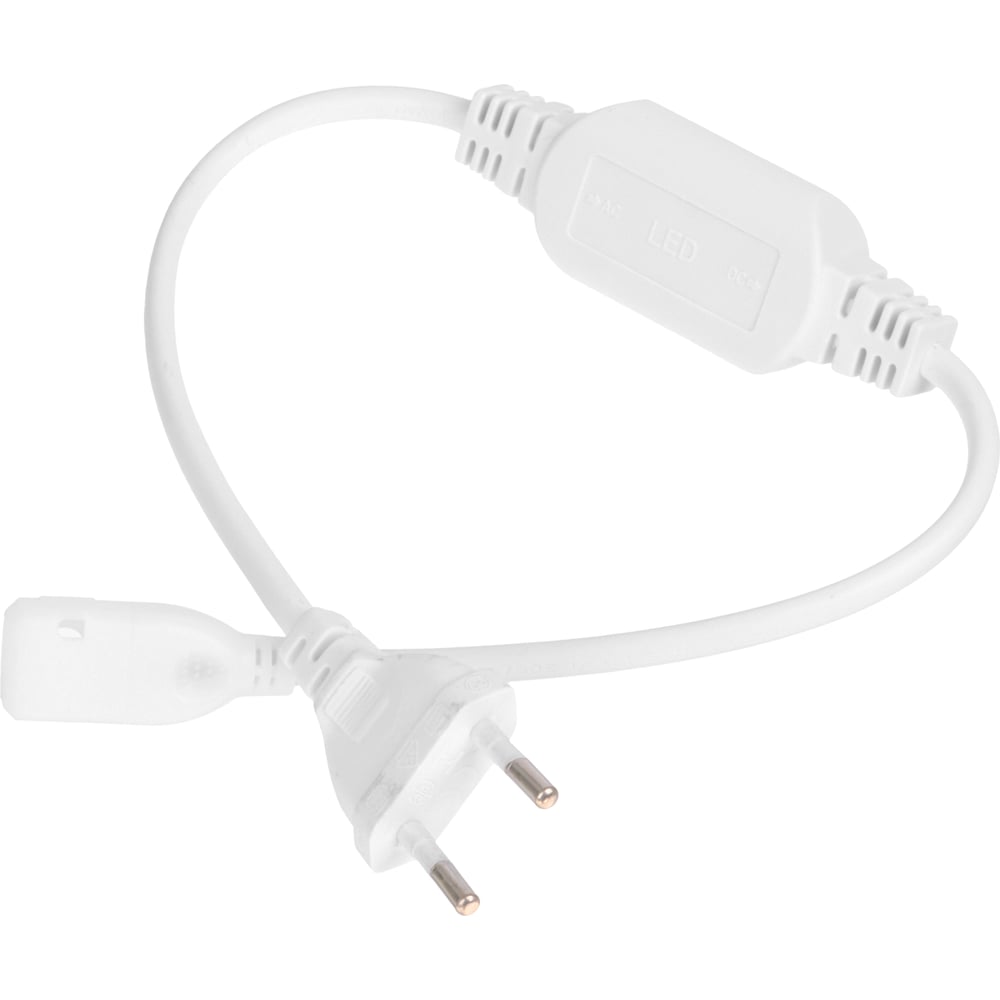 Изображение товара Сетевой кабель WOLTA для светодиодных лент COB 220В с выключателем и разъемом 2 pin