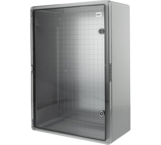 Изображение товара Корпус пластиковый REXANT ЩМПп с прозрачной дверцей и монтажной панелью 700x500x250мм, АБС, УХЛ1, IP65 11-0418