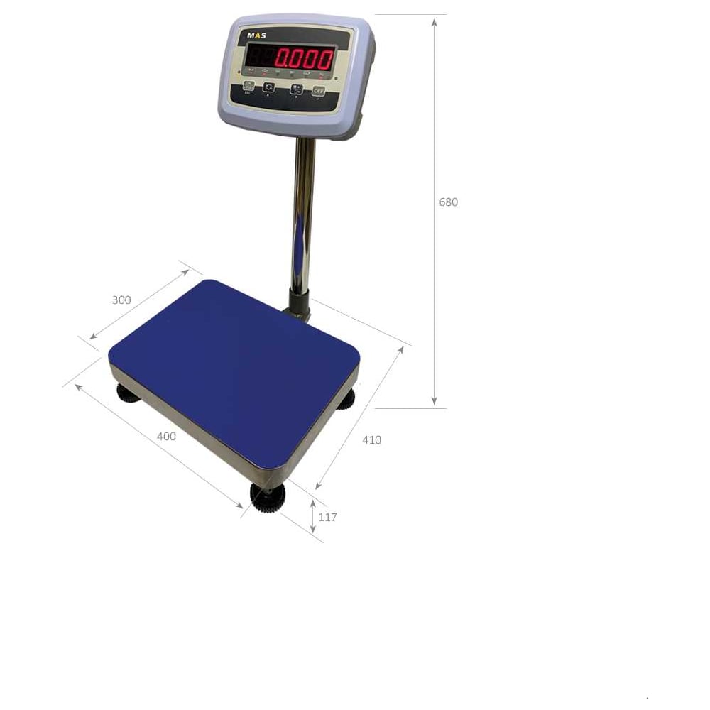 Изображение товара Фасовочные весы MAS PM1E-25-2828 10937 профессиональные точные для бизнеса