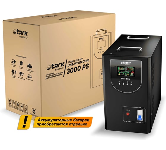 Изображение товара Источник бесперебойного питания Stark Country 3000 PS