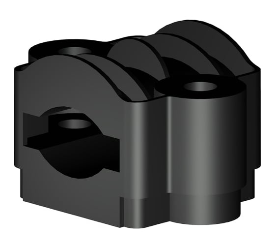 Изображение товара Кабельный держатель PRO-montag.ru KD 1x11-25 одножильный PM77771