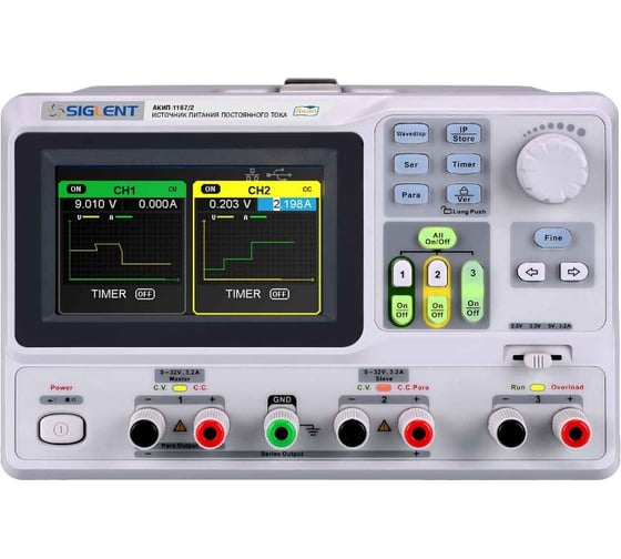 Изображение товара Источник питания постоянного тока АКИП АКИП-1167/2
