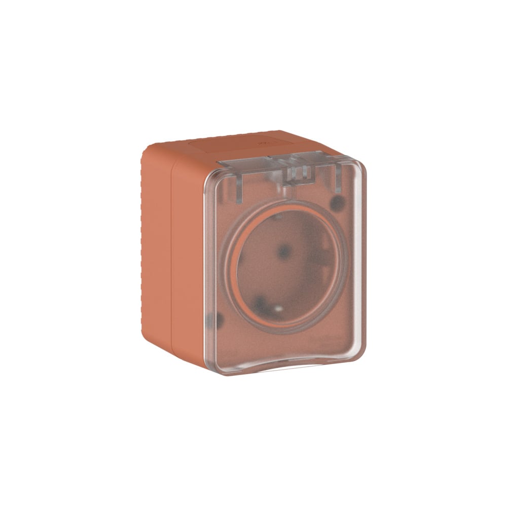 Изображение товара Розетка Systeme Electric ATLASDESIGN PROFI IP54 терракотовая