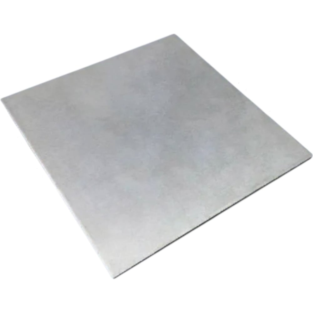 Изображение товара Металлическая пластина ЧМЗ 250x250x1.5мм 3шт упаковка