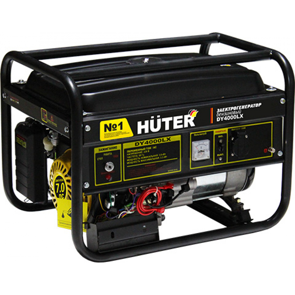Купить Бензиновый генератор huter dy4000lx - электростартер