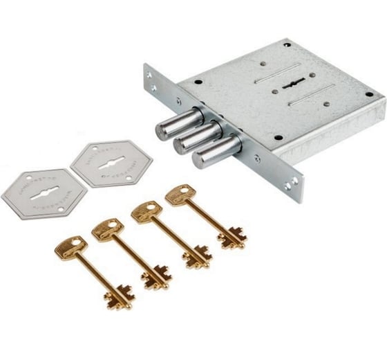 Изображение товара Замок врезной CERBER ЗВУ БЗ С1-В 014 без ответной планки 2030