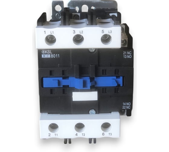 Изображение товара Контактор KRASO КМИ малогабаритный 80А катушка управления 380В АС 1НО+1НЗ KMI-80-380