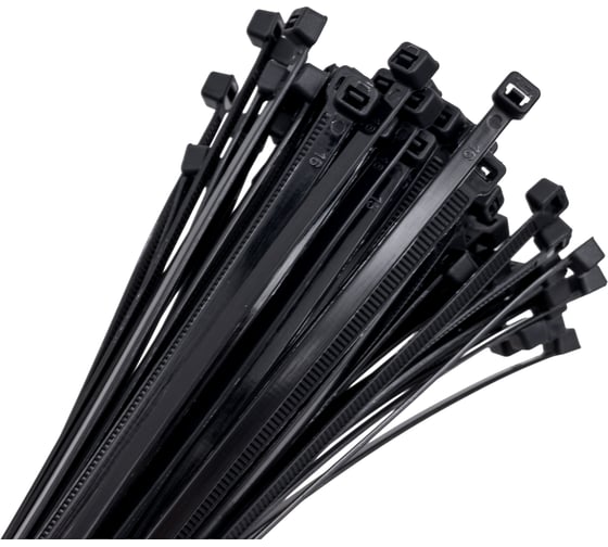 Изображение товара Кабельные стяжки RUICHI 4.8х400, black, 100 шт. 77375