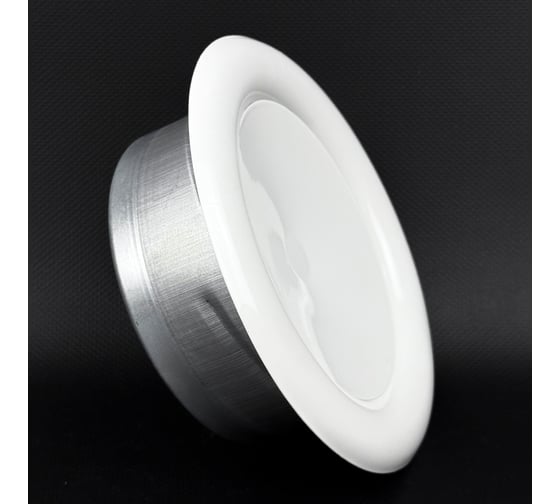 Изображение товара Анемостат вентиляционный KRAFTAIR универсальный стальной диффузор для приточной и вытяжной вентиляции DVS-P 125 мм