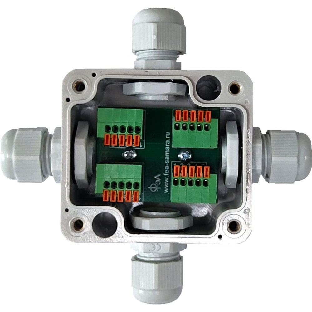 Изображение товара Интерфейсный разветвитель ФЭА 1-3 IP65 ПР-4 для наружных и внутренних монтажных работ