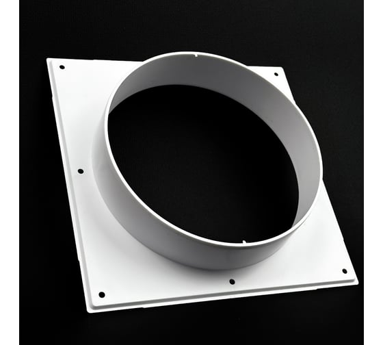 Изображение товара Фланец KRAFTAIR 168x168 мм, квадратный, на трубу 150 мм ФКВ 150