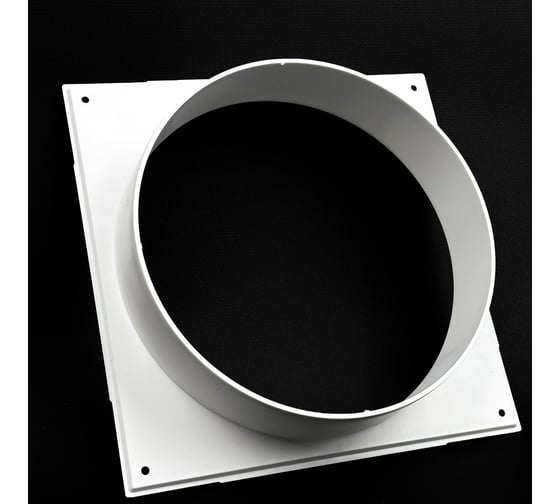 Изображение товара Фланец KRAFTAIR 225x225 мм, квадратный, на трубу 200 мм ФКВ 200