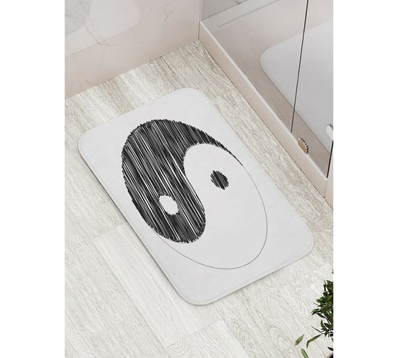 Изображение товара Коврик противоскользящий JoyArty "Женское и мужское начало" для ванной, сауны, бассейна, bath_18591