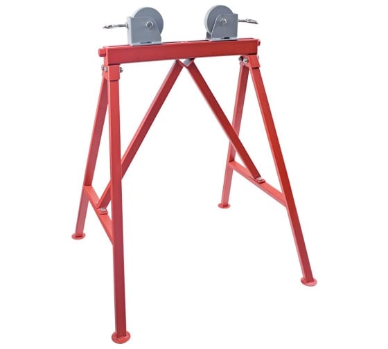 Изображение товара Опора для труб регулируемая TVITA со стальными роликами TT4AR-99