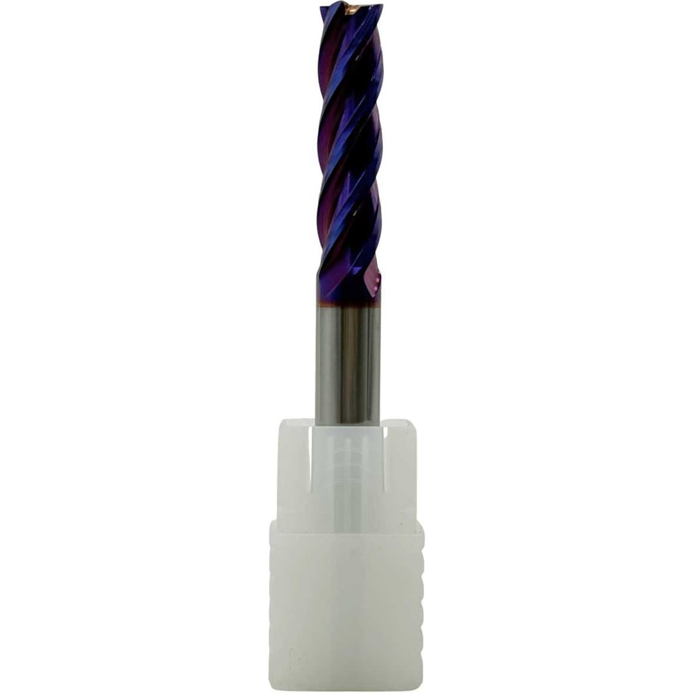 Изображение товара Фреза концевая твердосплавная TORNERI ц/х 10x40x100 мм z=4 nACo-blue