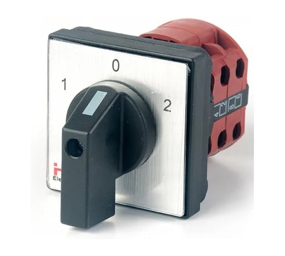 Изображение товара Переключатель кулачковый HLT ПК-1-42 10А 2P 1-0-2 IP20 085-21-043