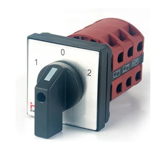 Изображение товара Переключатель кулачковый HLT ПК-1-43 25А 3P 1-0-2 IP20 085-21-046