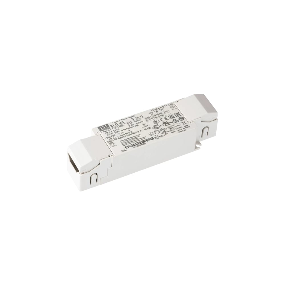 Изображение товара LED-драйвер Mean Well AC-DC XLC-40-24-S для светодиодных панелей и прожекторов