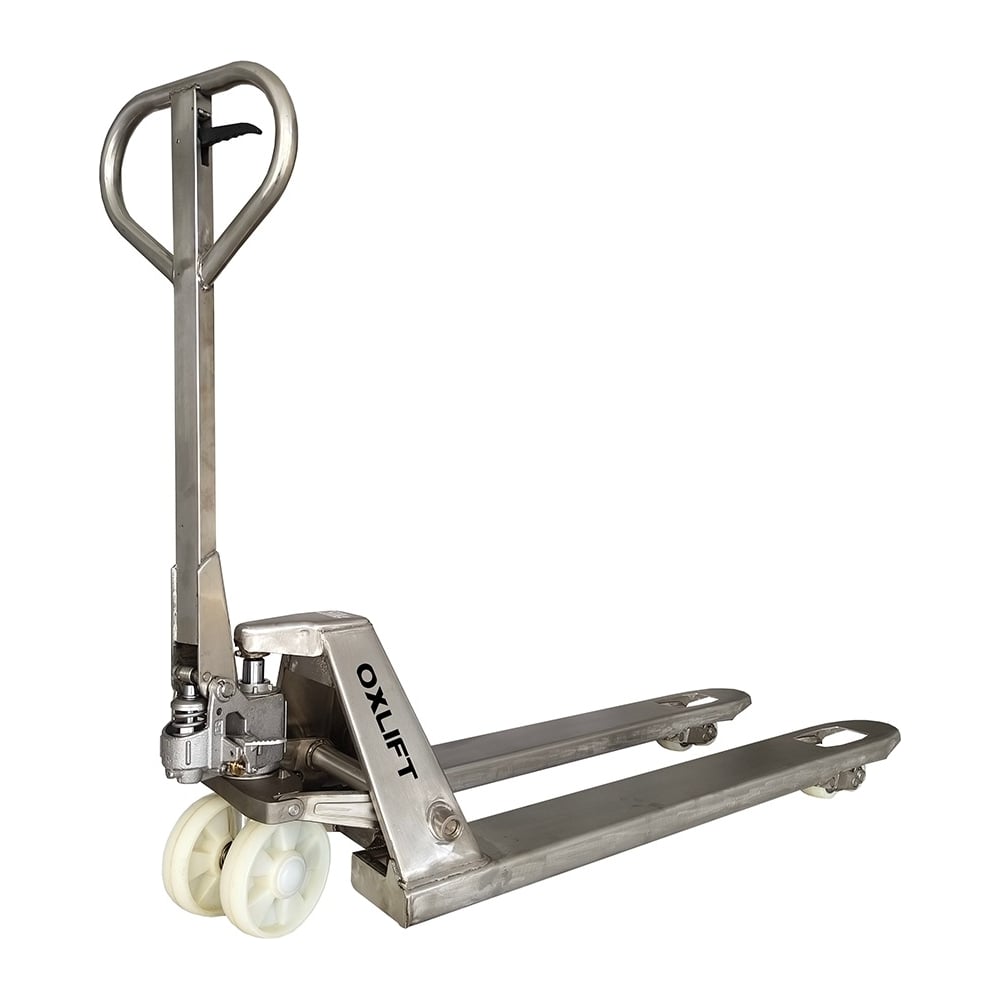 Изображение товара Ручная Гидравлическая Тележка из Нержавеющей Стали OXLIFT OX25-STEEL 700210