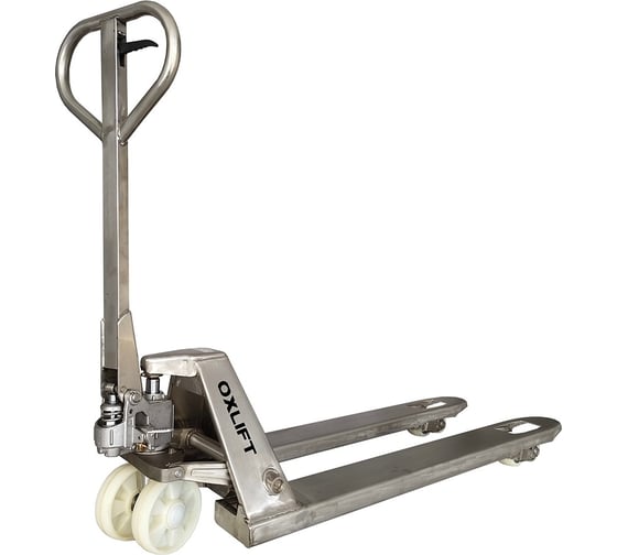Изображение товара Ручная Гидравлическая Тележка из Нержавеющей Стали OXLIFT OX25-STEEL 700210