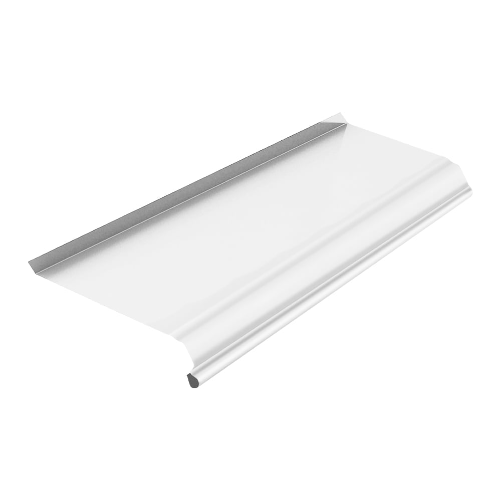 Изображение товара Отлив МЕТАЛЛИК И КО 150x2000 RAL 9003 полиэстер 0.4 мм