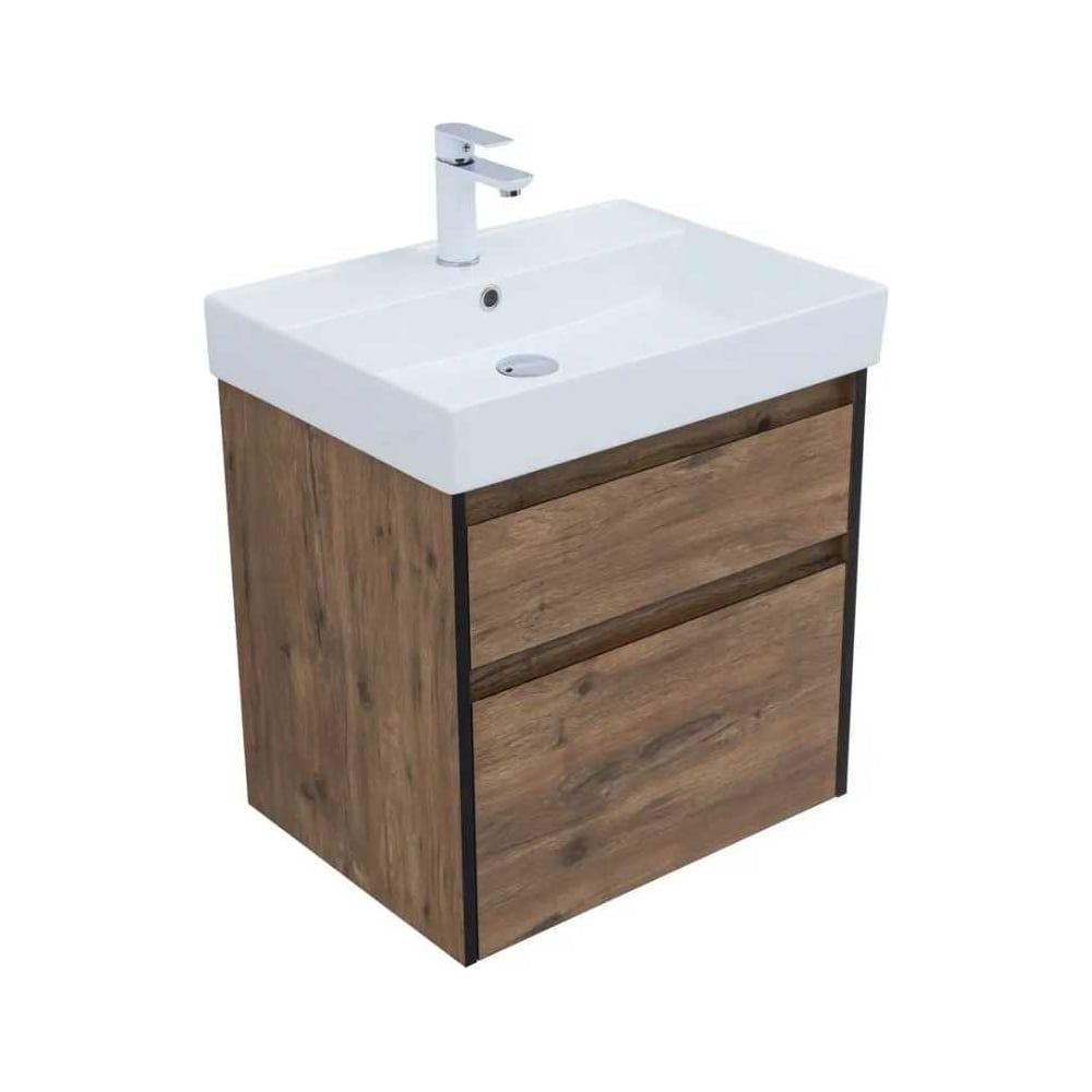 Изображение товара Тумба Logan FOREST 75 дуб рустикальный подвесная с ящиками для ванной