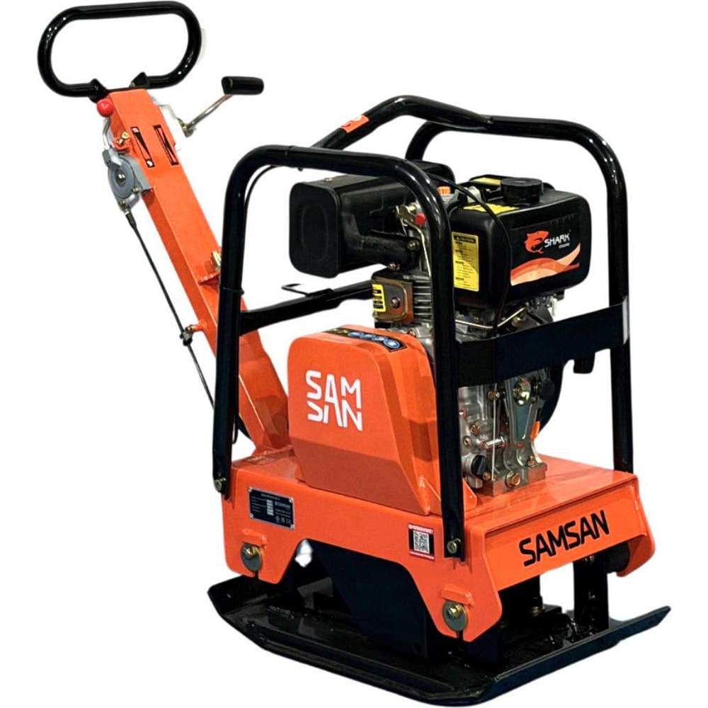 Изображение товара Виброплита реверсивная Samsan RP 31, 136 кг, с двигателем LONCIN G200F с/д.м. RP3121 Изображение товара Виброплита реверсивная Samsan RP 31, 136 кг, с двигателем LONCIN G200F с/д.м. RP3121