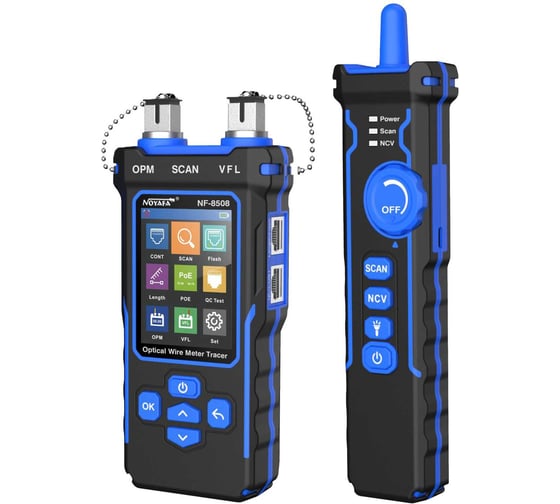 Изображение товара Тестер Noyafa кабельный измеритель оптической мощности NF-8508 N208