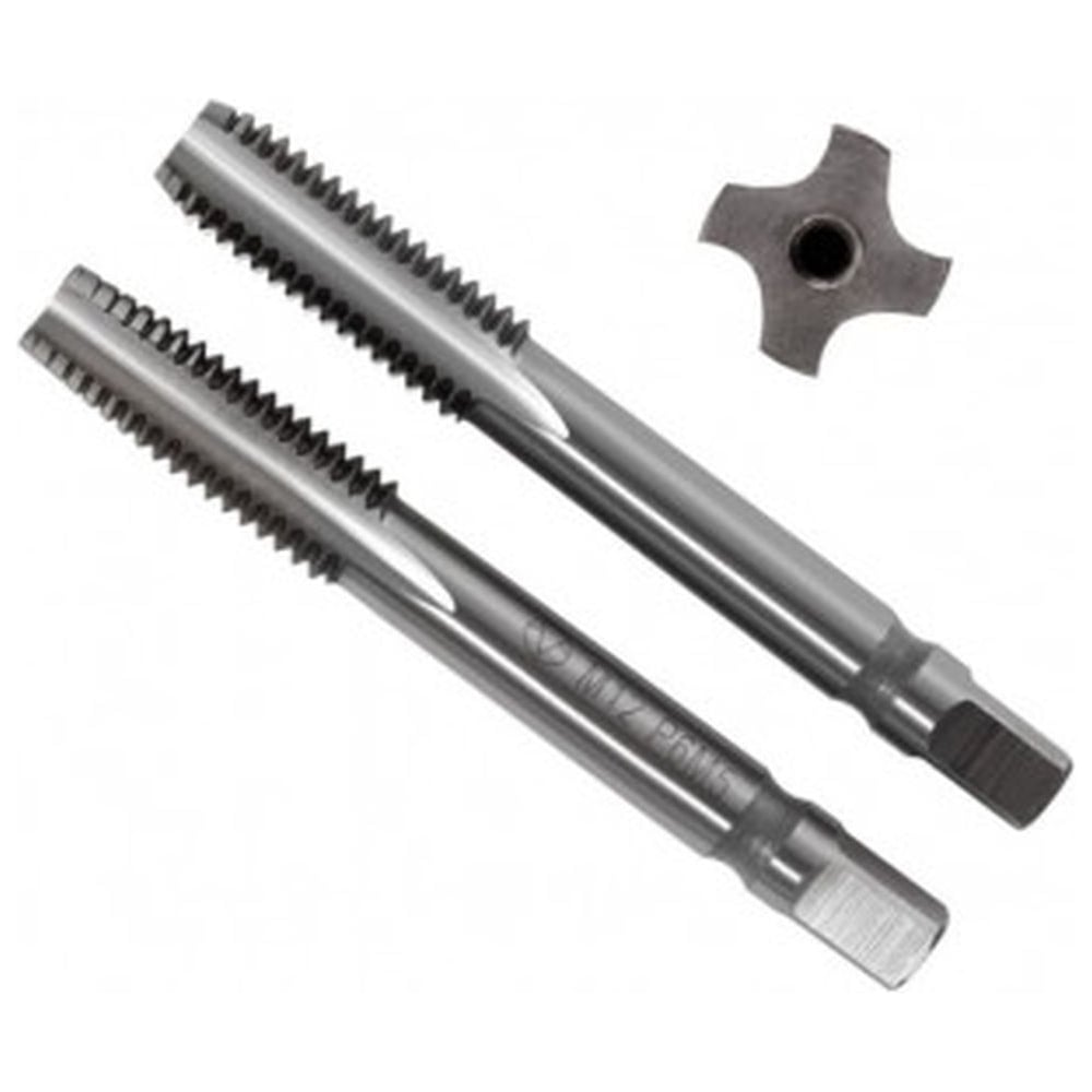 Изображение товара Метчик ТехноСталь машиниально-ручной М12x1.75, комплект 2 шт, левый